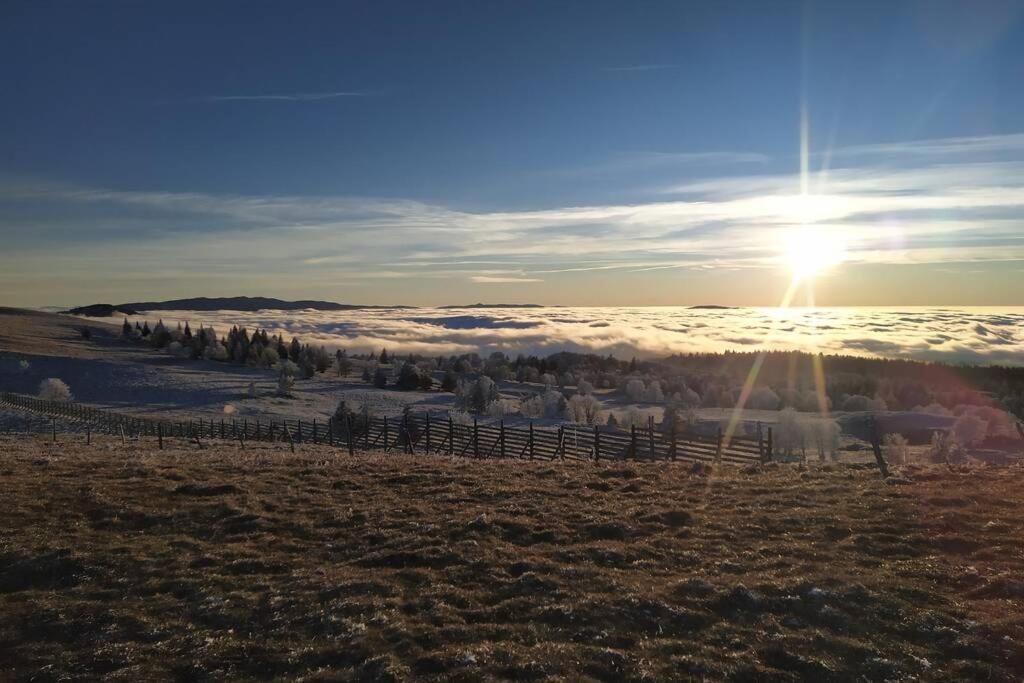 Gite Du Fourperet-Parc Naturel Du Haut-Jura Longevilles-Mont-dʼOr Eksteriør billede